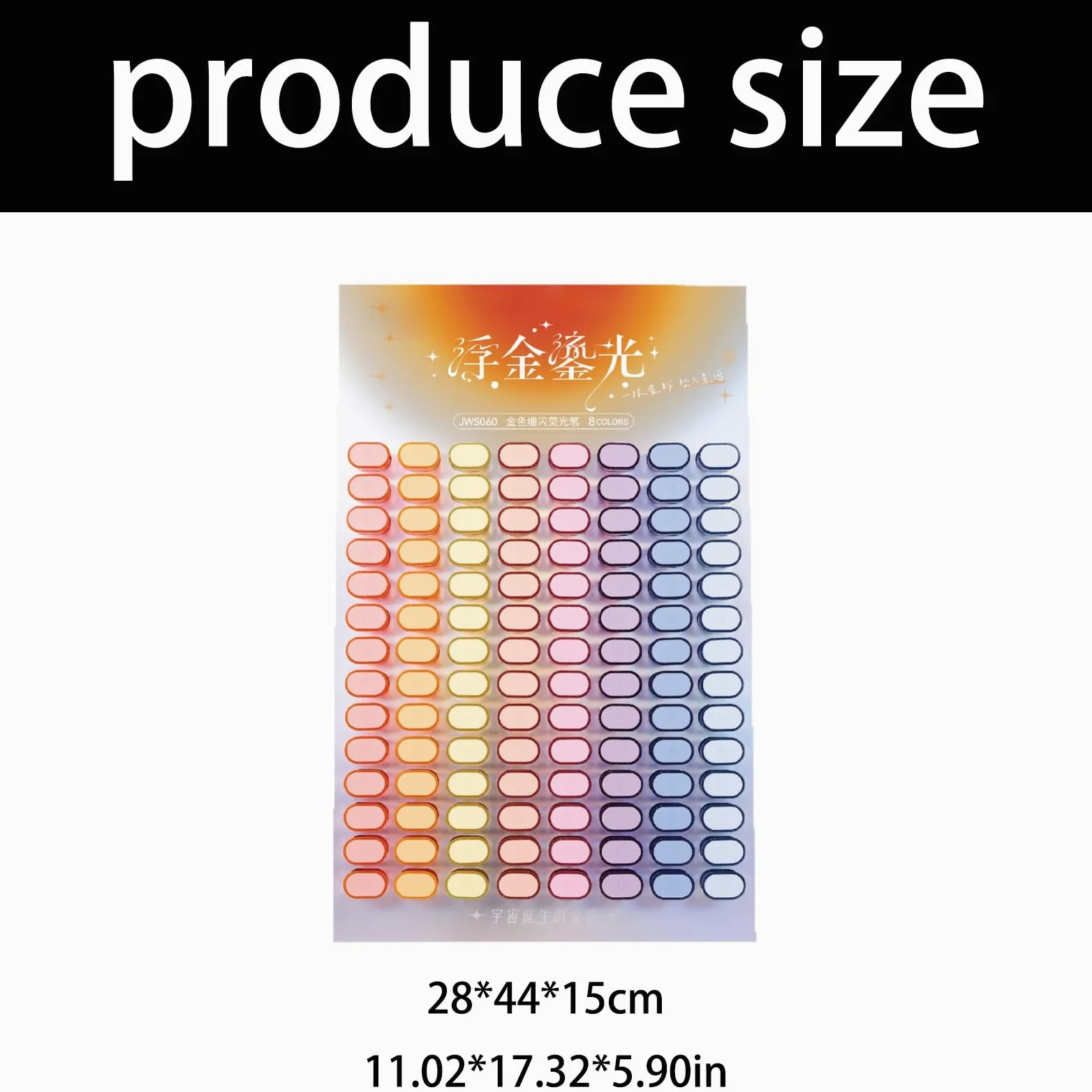 Evidenziatori fluorescenti con punta cesellata, 112 colori, per scrapbooking, appunti, biglietti, pennarelli fluorescenti per diari