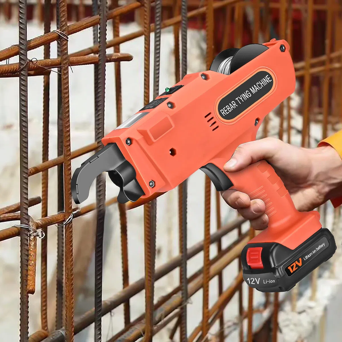 Rilegatura a Pettine Macchina di rilegatura del livello dell'armatura Automano automatico con pinze a batteria Plastica Push Push Electric Leasing Machine Macchine rilegatrici