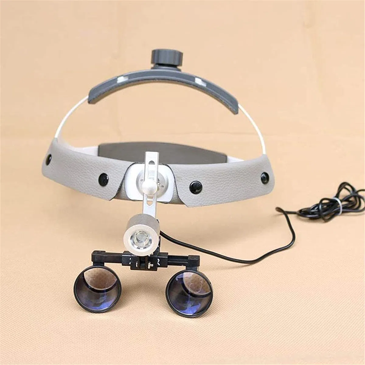 Lente di ingrandimento Lenti di ingrandimento Lente di ingrandimento con fascia, Lente di ingrandimento digitale portatile, Lente di ingrandimento dentale Luce Controllo dell'impianto del canale radic