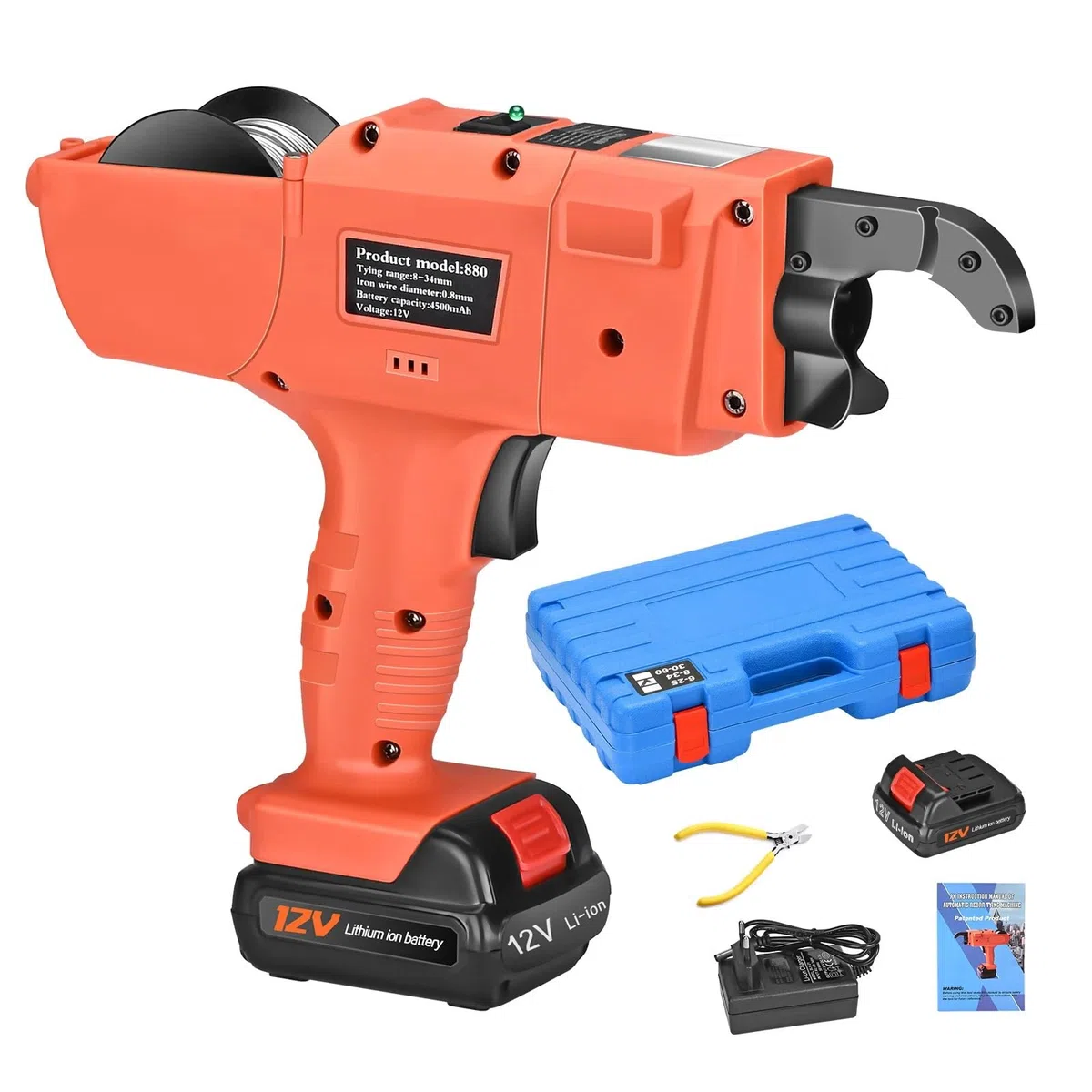 Rilegatura a Pettine Macchina di rilegatura del livello dell'armatura Automano automatico con pinze a batteria Plastica Push Push Electric Leasing Machine Macchine rilegatrici