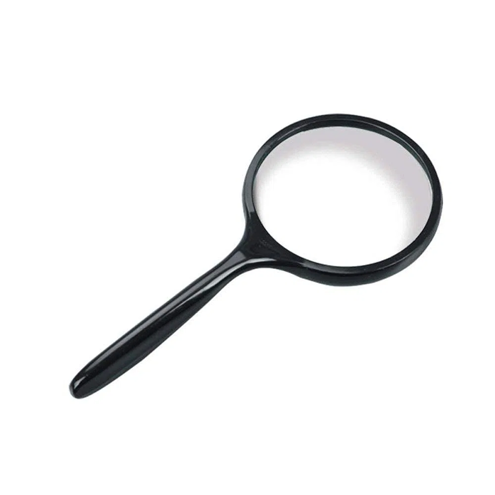 Lente di ingrandimento Boutique Lente di ingrandimento Portatile 5X per Studenti Anziani Impara a Leggere i giornali in Loco Lente di ingrandimento ad Alto ingr