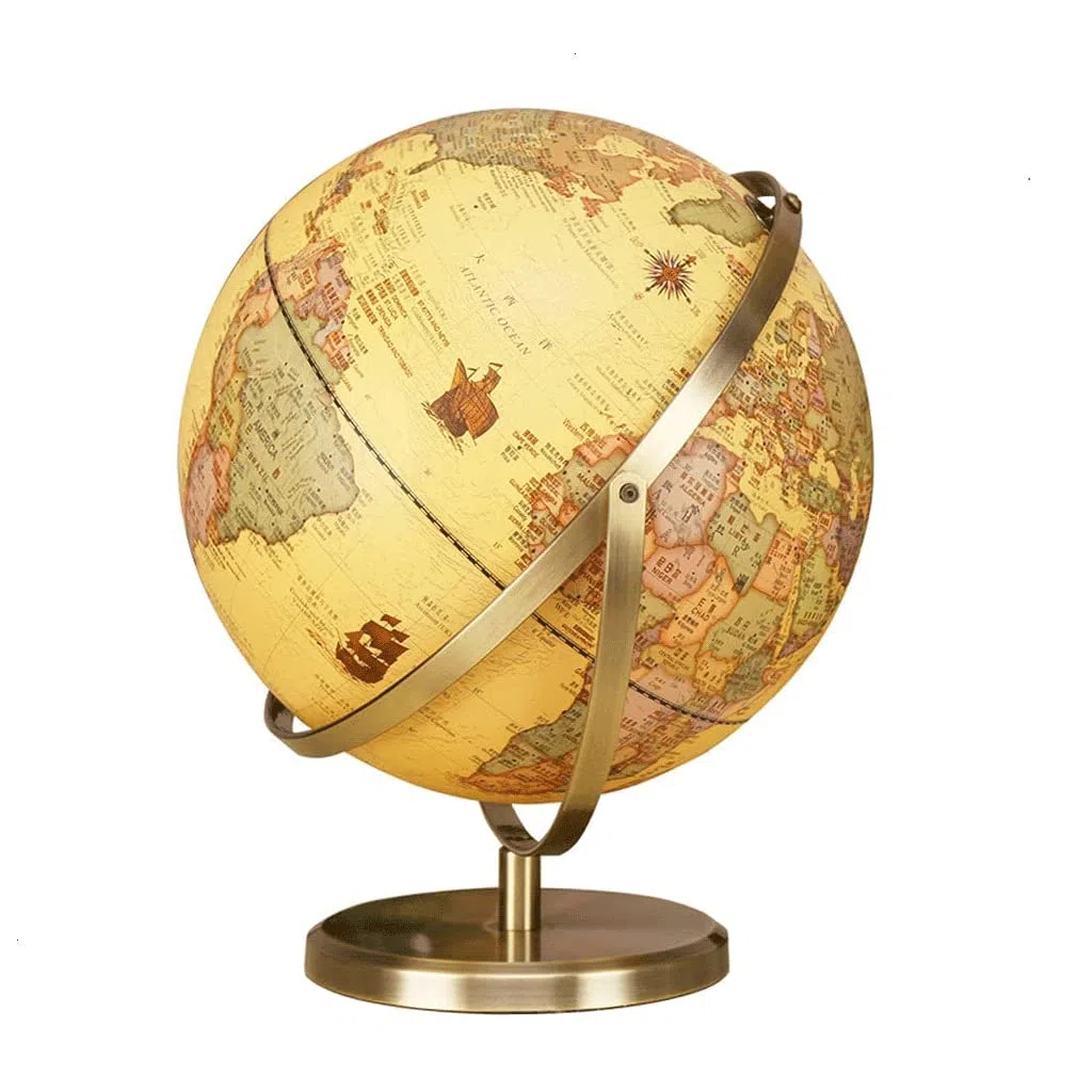 Globo terrestre, Con Supporto Globo Rotante A 720°(25cm)