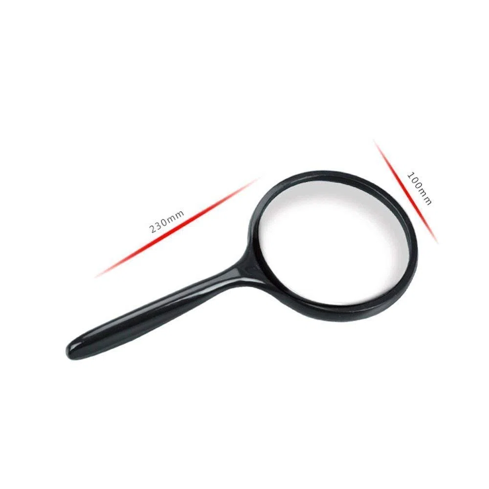 Lente di ingrandimento Boutique Lente di ingrandimento Portatile 5X per Studenti Anziani Impara a Leggere i giornali in Loco Lente di ingrandimento ad Alto ingr