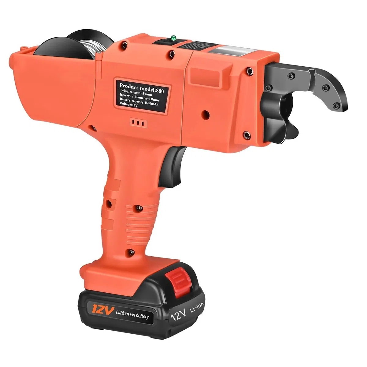 Rilegatura a Pettine Macchina di rilegatura del livello dell'armatura Automano automatico con pinze a batteria Plastica Push Push Electric Leasing Machine Macchine rilegatrici