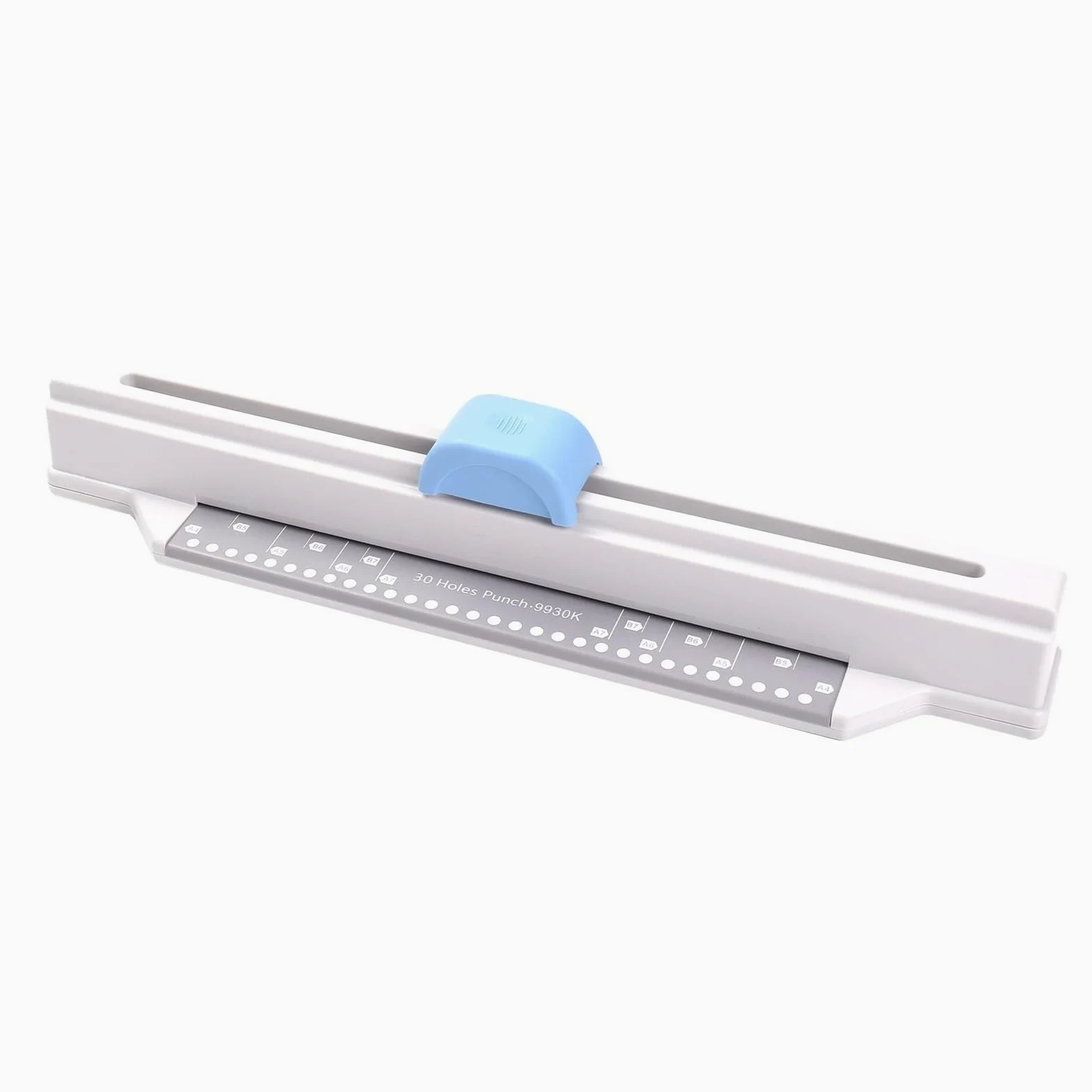 Macchine rilegatrici Punteggiatura Macchina da 30 buche Collar per cassa di perforazione Manuale fai da te A4 Forniture per ufficio per portelloni Rilegatrice