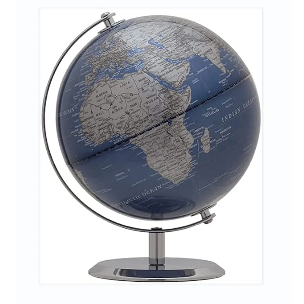 Innovativo globo retrò con supporto, mappamondo geografico educativo per bambini e adulti, decorazione per la casa - Ultimo stile educativo divertente
