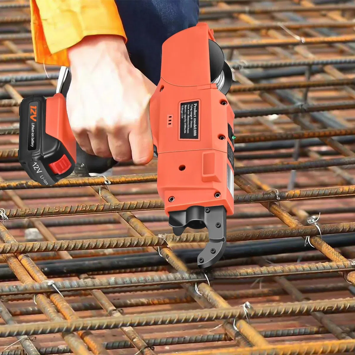 Rilegatura a Pettine Macchina di rilegatura del livello dell'armatura Automano automatico con pinze a batteria Plastica Push Push Electric Leasing Machine Macchine rilegatrici