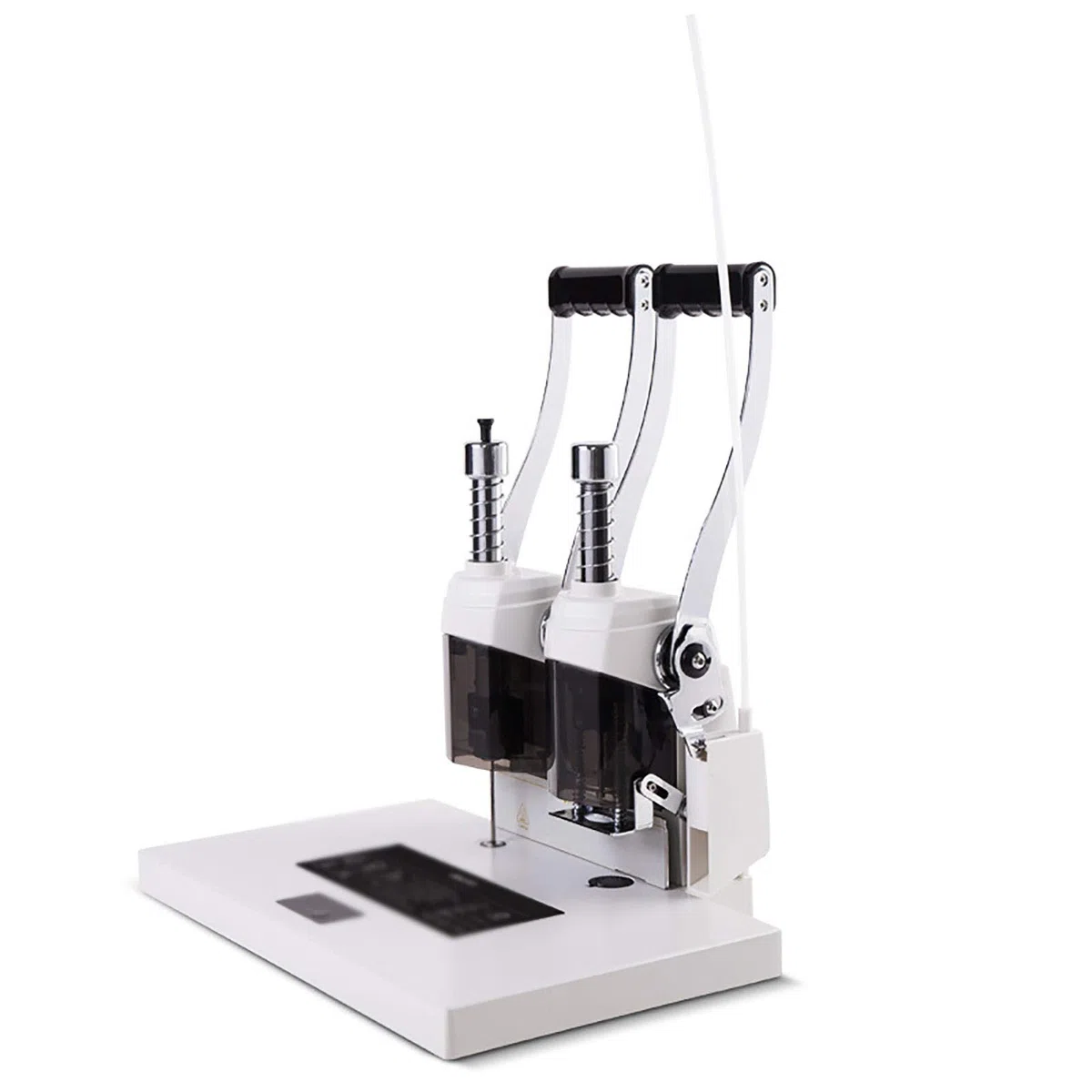 Accessori per Ufficio, rilegatrice Rilegatrice finanziaria Manuale Professionale Rilegatrice per Voucher Rilegatrice per Tubi rivettanti a Caldo (Color : White, Size : 39.8x32x43.8