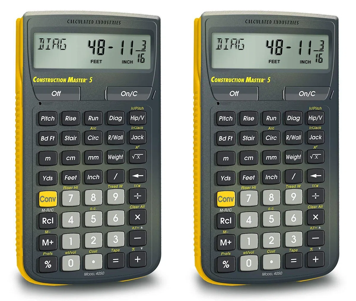 Calculated Industries 4050 Construction Master 5 - Calcolatrice