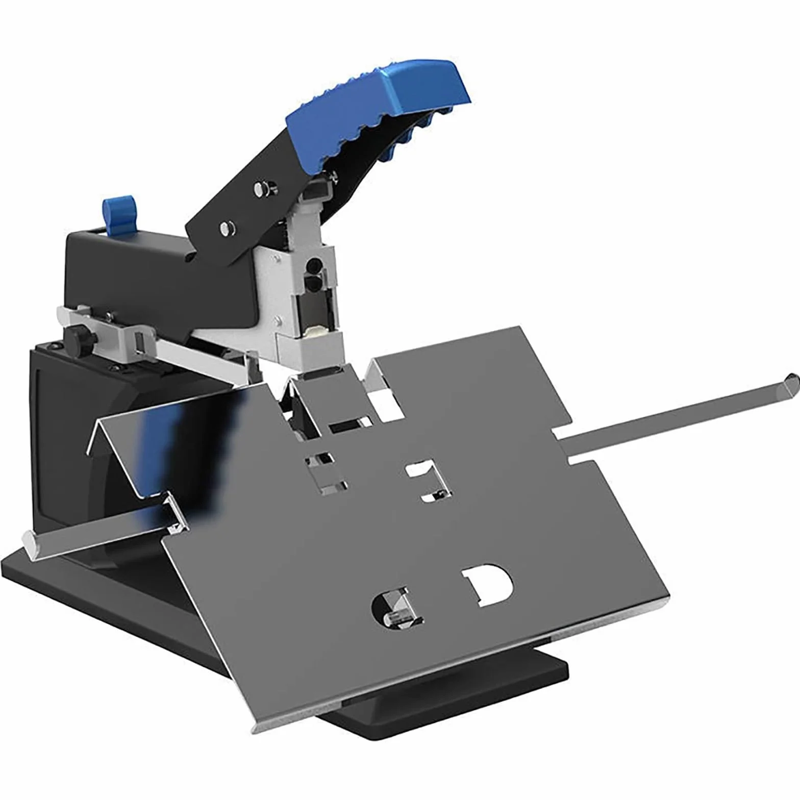 Pinzatrice resistente – Rilegatrice manuale da tavolo, formato A3/A4, capacità 60 fogli per ufficio e uso domestico, pinzatrice piatta per una facile rilegatura dei libri