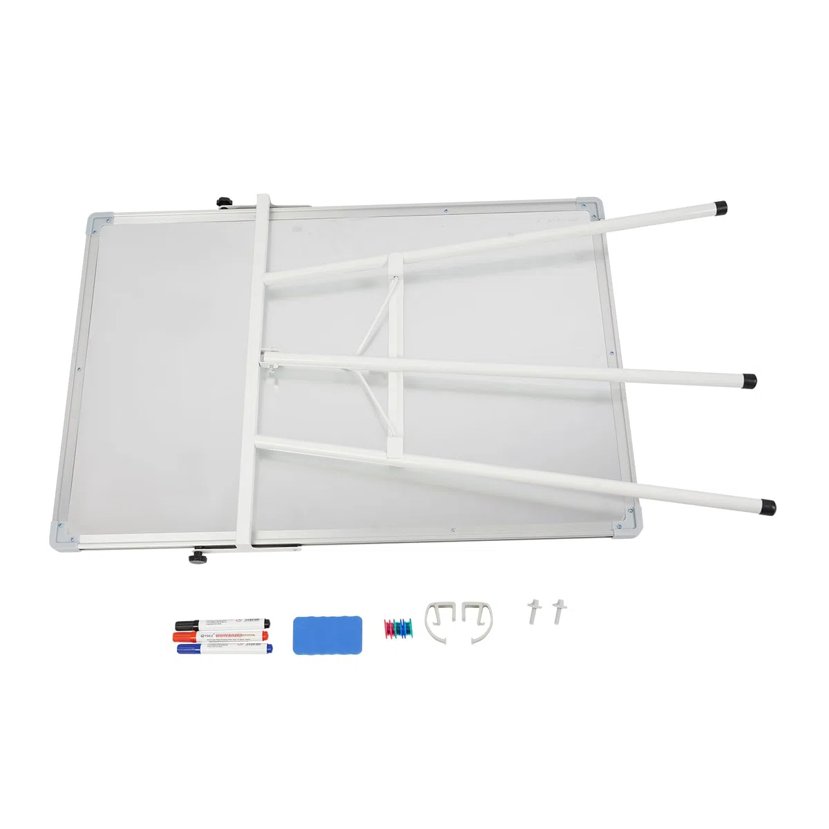 Lavagna a fogli mobili, 61 x 91,4 cm, supporto per lavagna magnetica, portatile, lavabile, con supporto per casa, ufficio, scuola